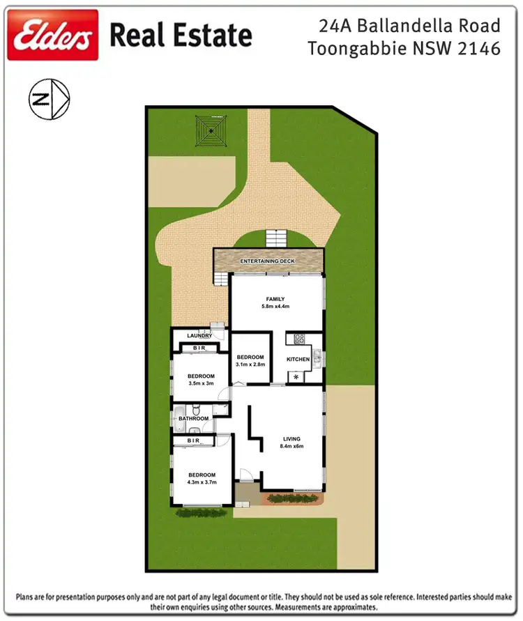 Floorplan of Homely house listing, 24a Ballandella Road, Toongabbie NSW 2146