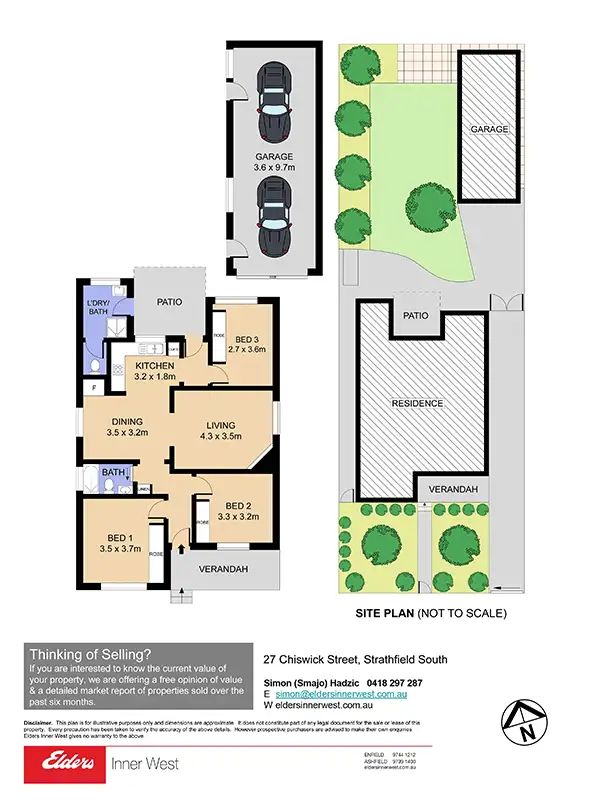 Floorplan of Homely house listing, 27 Chiswick Street, Strathfield South NSW 2136