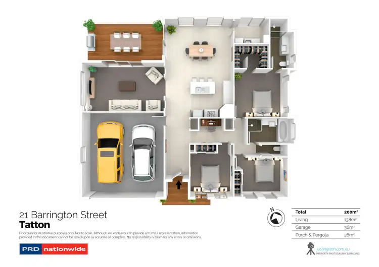Floorplan of Homely house listing, 21 Barrington Street, Tatton NSW 2650