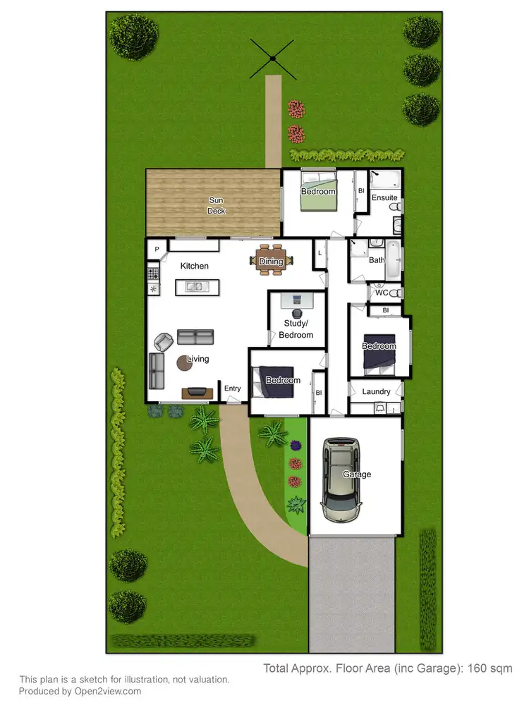 Floorplan of Homely house listing, 321 Redwood Road, Kingston TAS 7050
