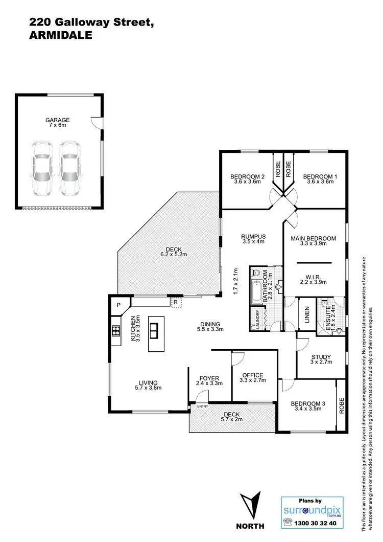 Floorplan of Homely house listing, 220 Galloway Street, Armidale NSW 2350