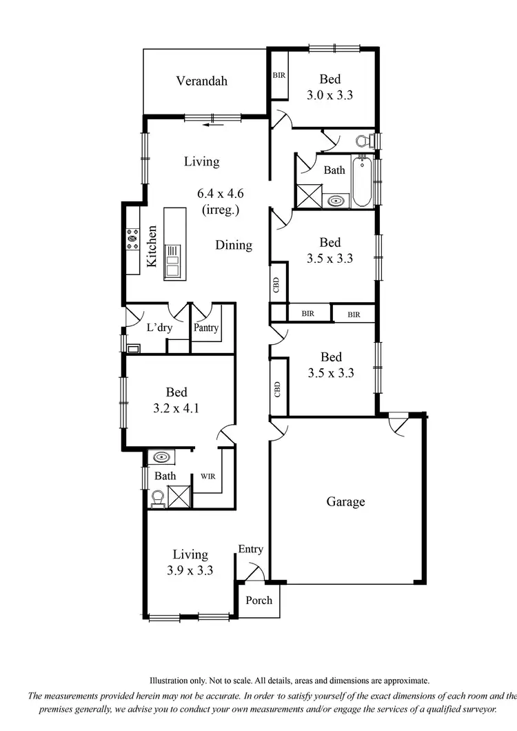 Floorplan of Homely house listing, 78 Waterview Drive, Mernda VIC 3754