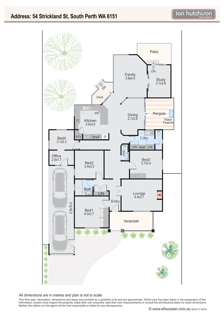 Floorplan of Homely house listing, 54 Strickland, South Perth WA 6151