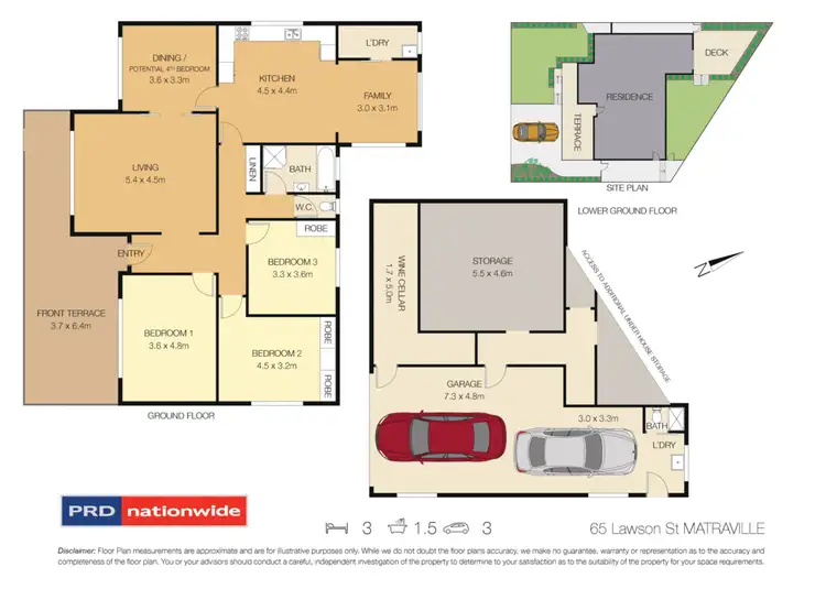 Floorplan of Homely house listing, 65 Lawson Street, Matraville NSW 2036