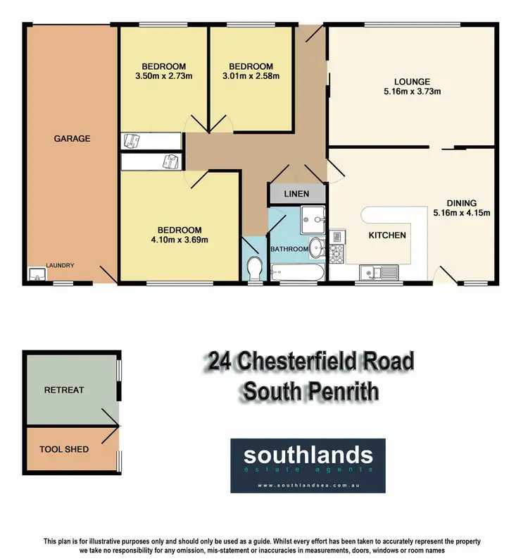 Floorplan of Homely house listing, 24 Chesterfield Road, South Penrith NSW 2750