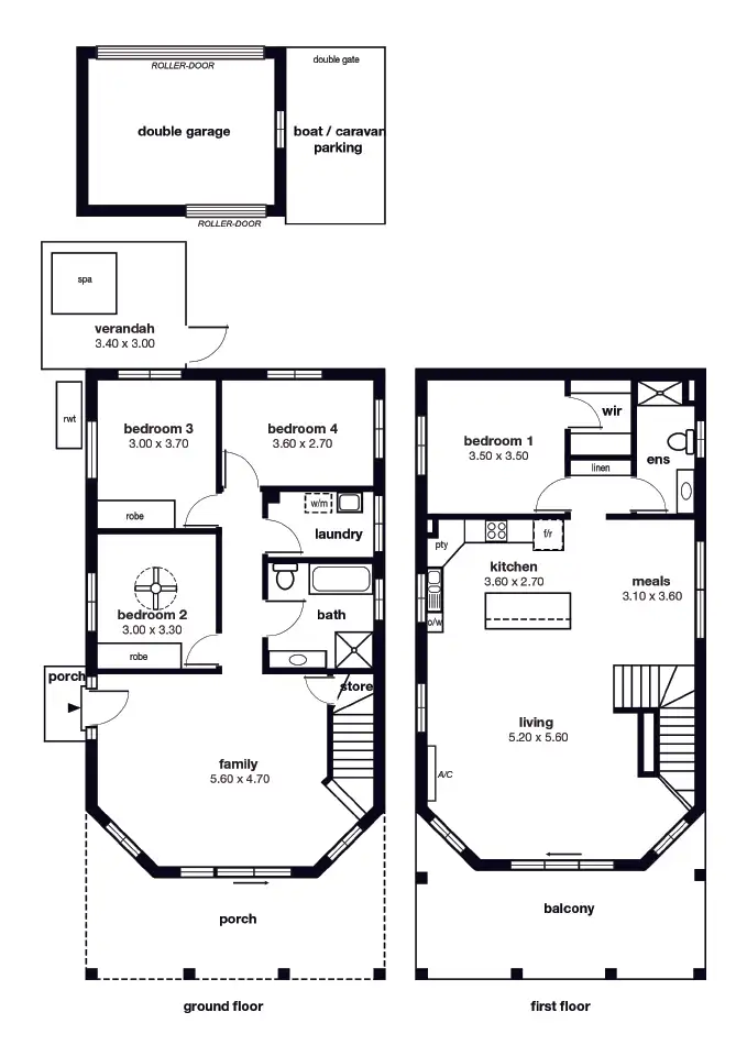 Floorplan of Homely house listing, 6 Lichen Walk, Aldinga Beach SA 5173