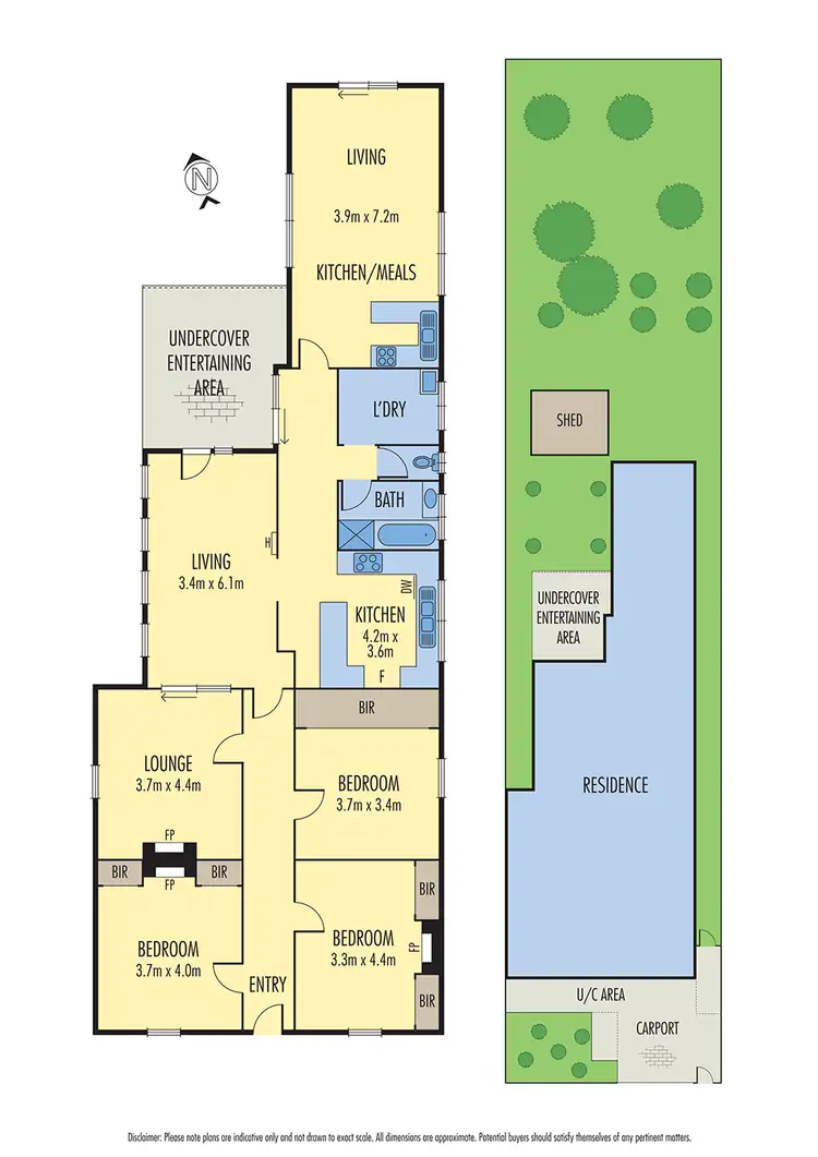 Floorplan of Homely house listing, 54 Twyford Street, Williamstown VIC 3016