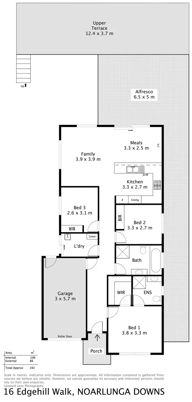 Floorplan of Homely house listing, 16 Edgehill Walk, Noarlunga Downs SA 5168