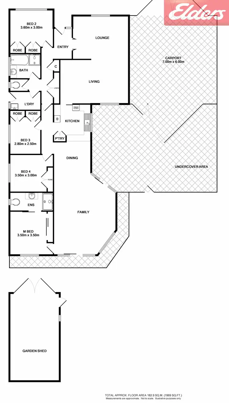 Floorplan of Homely house listing, 29 Sapphire Circuit, Wodonga VIC 3690