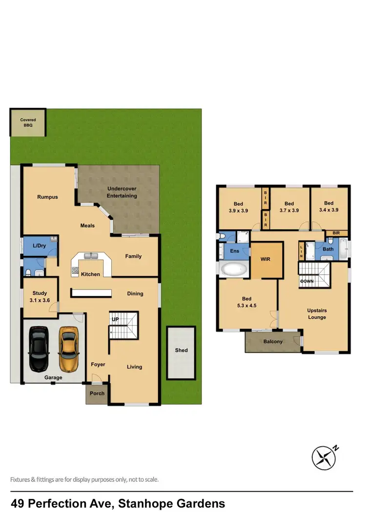 Floorplan of Homely house listing, 49 Perfection Avenue, Stanhope Gardens NSW 2768