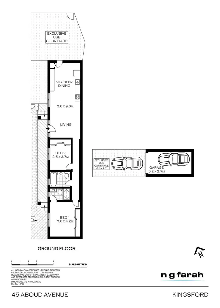 Floorplan of Homely house listing, 45 Aboud Avenue, Kingsford NSW 2032