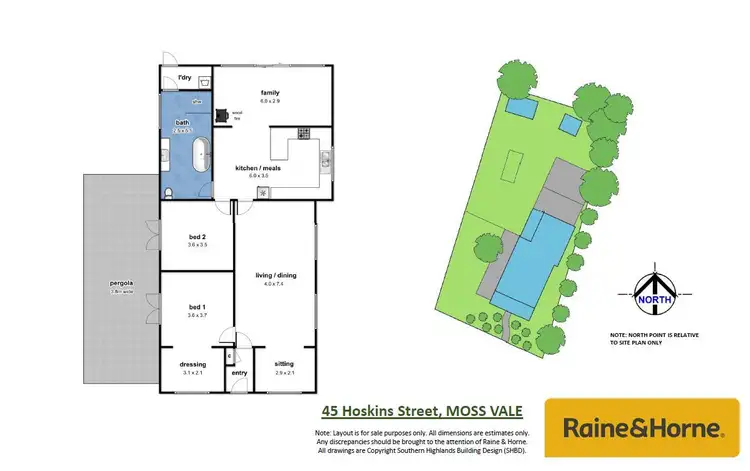 Floorplan of Homely house listing, 45 Hoskins Street, Moss Vale NSW 2577