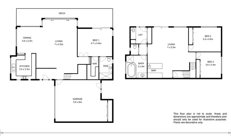 Floorplan of Homely house listing, 10B Peacock Court, Rosetta TAS 7010