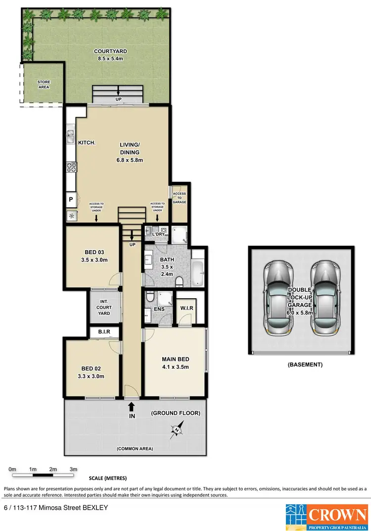 Floorplan of Homely villa listing, 6/113-117 Mimosa Street, Bexley NSW 2207