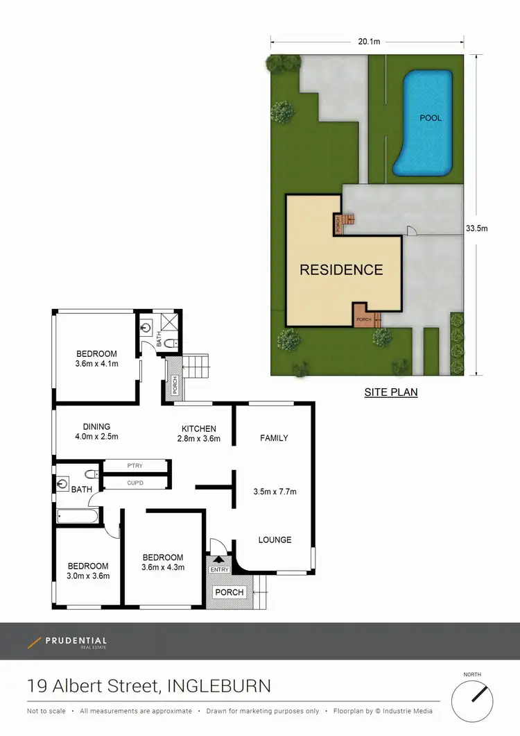 Floorplan of Homely house listing, 19 Albert Street, Ingleburn NSW 2565
