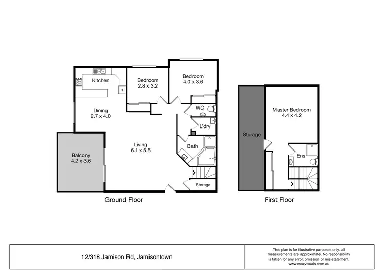 Floorplan of Homely unit listing, 12/318 Jamison Road, Jamisontown NSW 2750