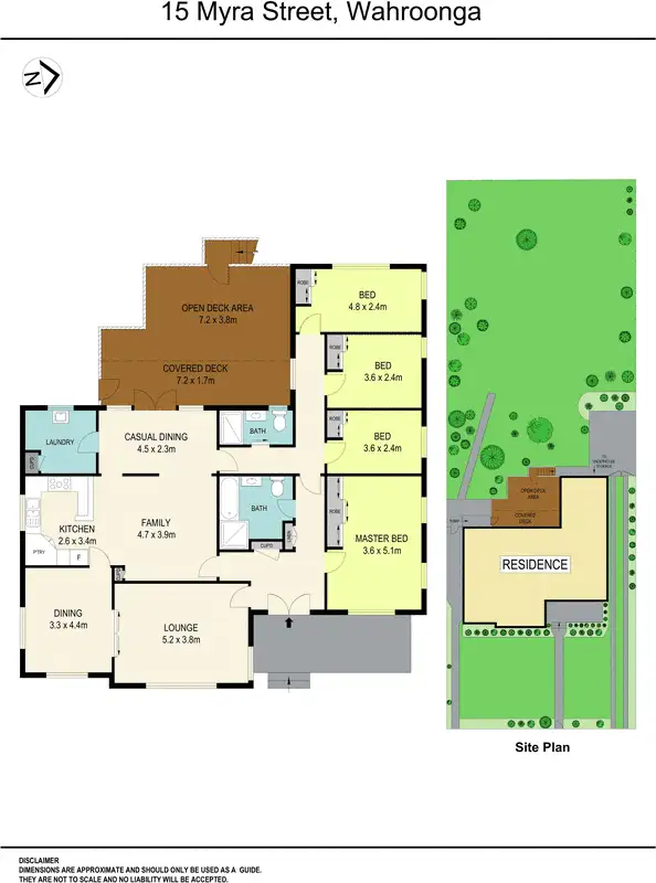 Floorplan of Homely house listing, 15 Myra Street, Wahroonga NSW 2076