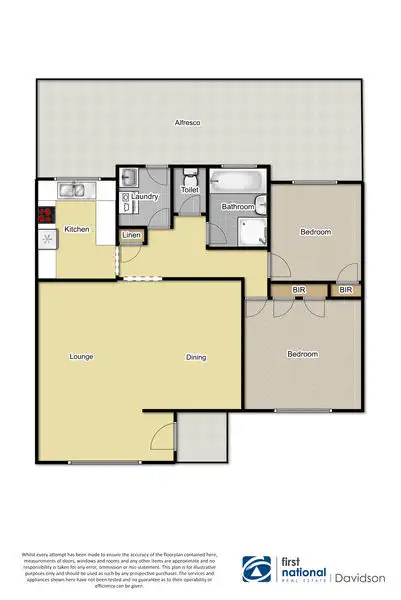 Floorplan of Homely villa listing, 6/45 Pine Road, Casula NSW 2170