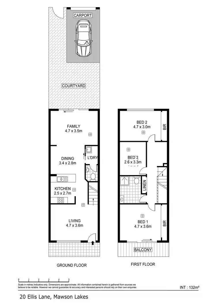 Floorplan of Homely house listing, 20 Ellis Lane, Mawson Lakes SA 5095
