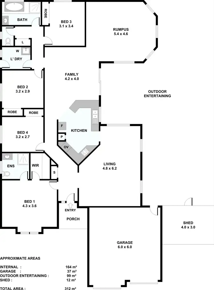 Floorplan of Homely house listing, 3 Eagle Court, Hewett SA 5118