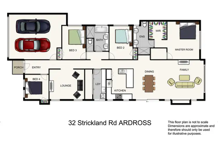 Floorplan of Homely house listing, 32 STRICKLAND ROAD, Ardross WA 6153