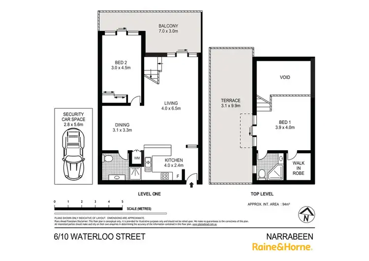 Floorplan of Homely unit listing, 6/10 Waterloo Street, Narrabeen NSW 2101