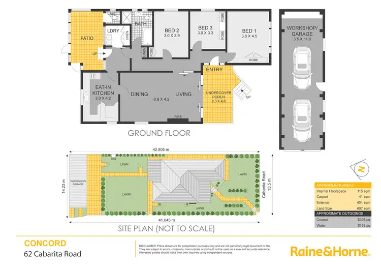 Floorplan of Homely house listing, 62 Cabarita Road, Concord NSW 2137
