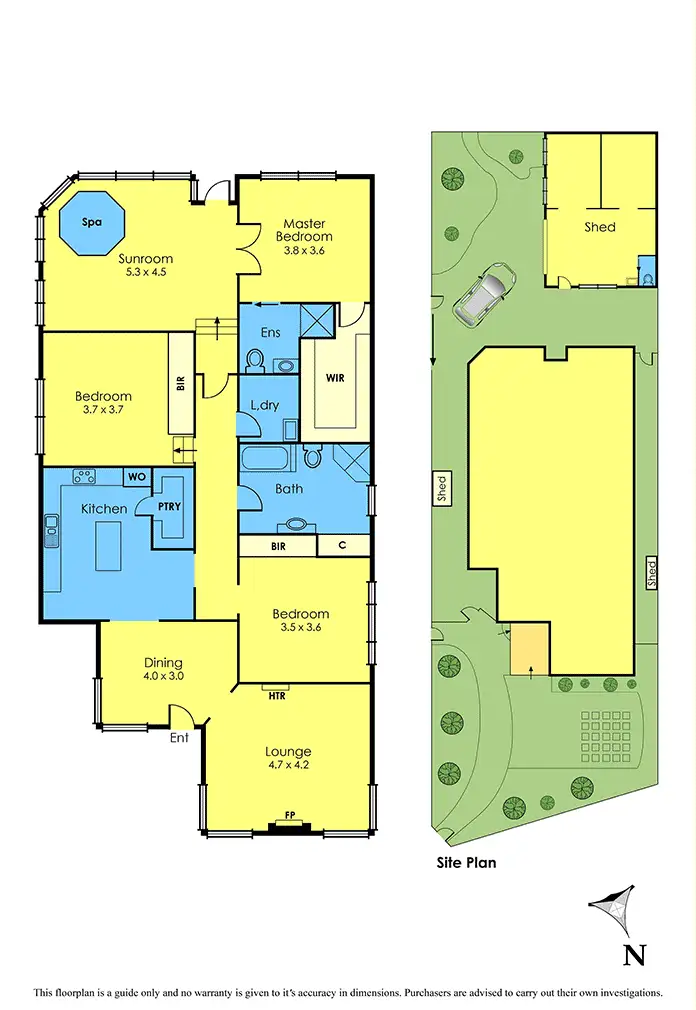 Floorplan of Homely house listing, 118 Blyth Street, Altona VIC 3018