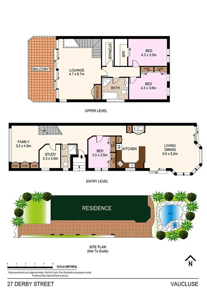 Floorplan of Homely house listing, 27 Derby Steet, Vaucluse NSW 2030