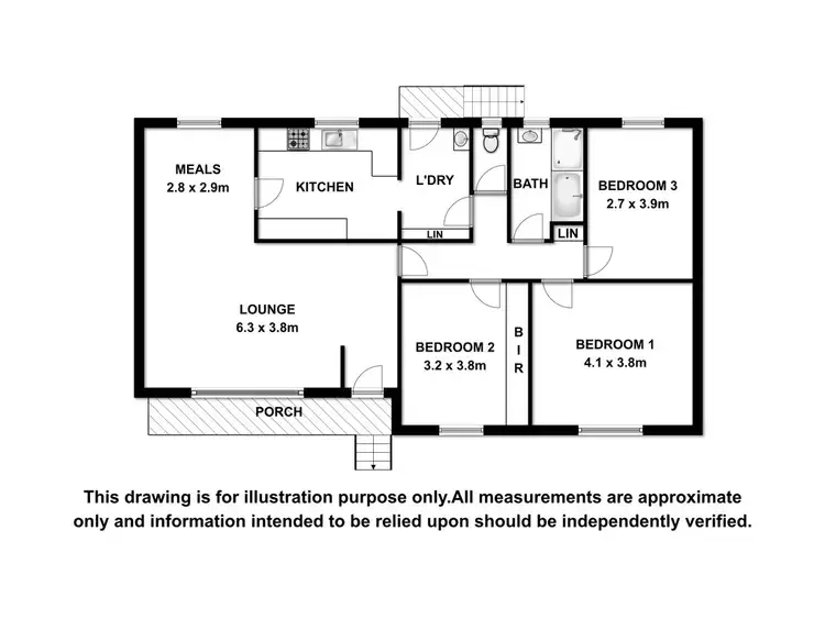 Floorplan of Homely house listing, 6 Gumbirra Court, Mount Gambier SA 5290
