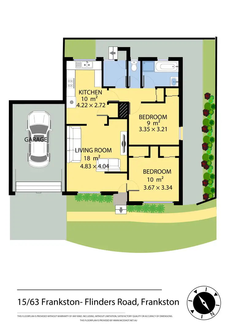 Floorplan of Homely house listing, 15/63 Frankston-Flinders Road, Frankston VIC 3199