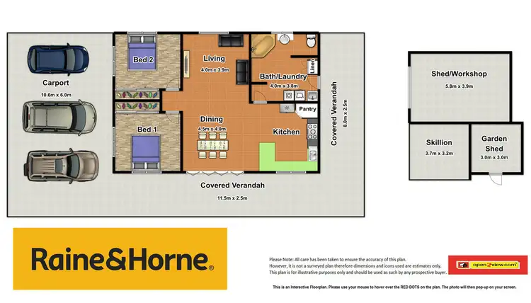 Floorplan of Homely house listing, 11 Rennie Close, Julatten QLD 4871