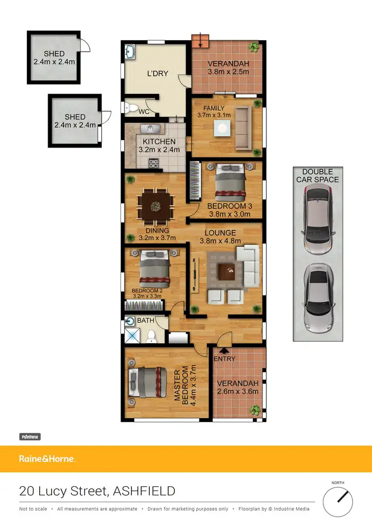 Floorplan of Homely house listing, 20 Lucy Street, Ashfield NSW 2131