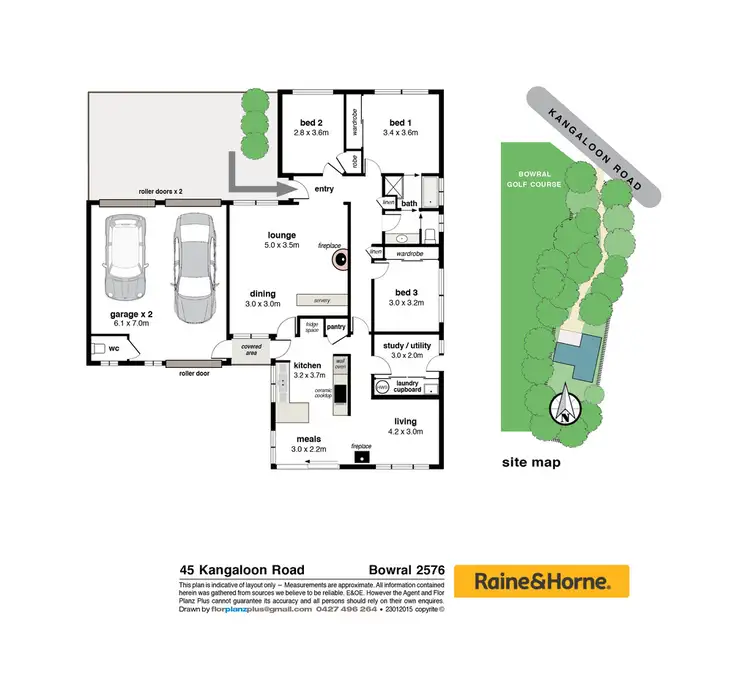Floorplan of Homely house listing, 45 Kangaloon Road, Bowral NSW 2576