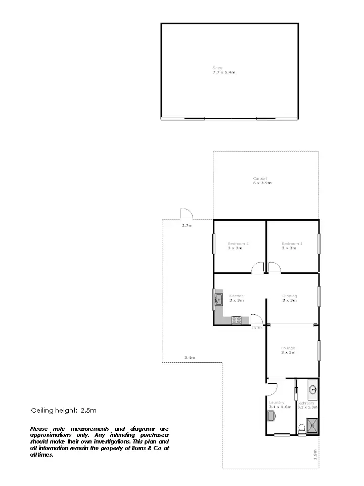 Floorplan of Homely house listing, 941 Paschendale Avenue, Merbein South VIC 3505