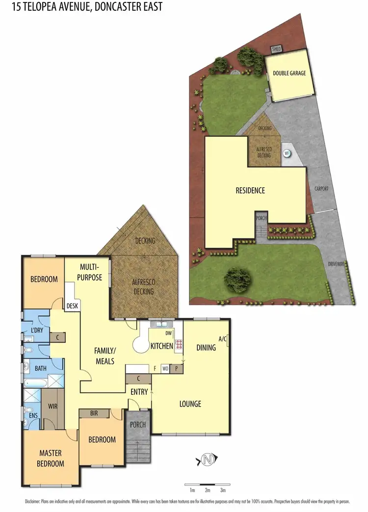 Floorplan of Homely house listing, 15 Telopea Ave, Doncaster East VIC 3109