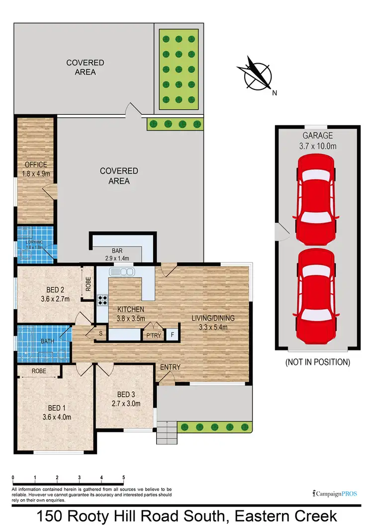 Floorplan of Homely house listing, 150 Rooty Hill Road South, Eastern Creek NSW 2766