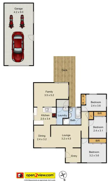 Floorplan of Homely house listing, 48 Glebe Place, Kingswood NSW 2747