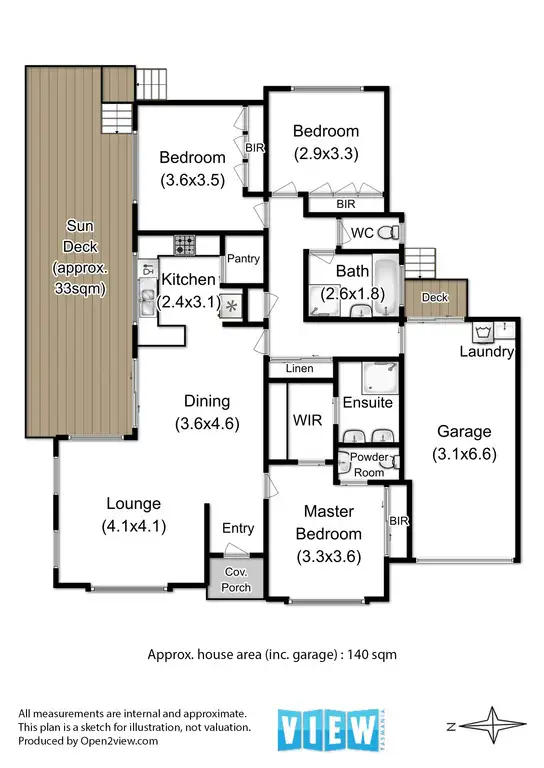 Floorplan of Homely house listing, 17 Wise Circle, Howrah TAS 7018