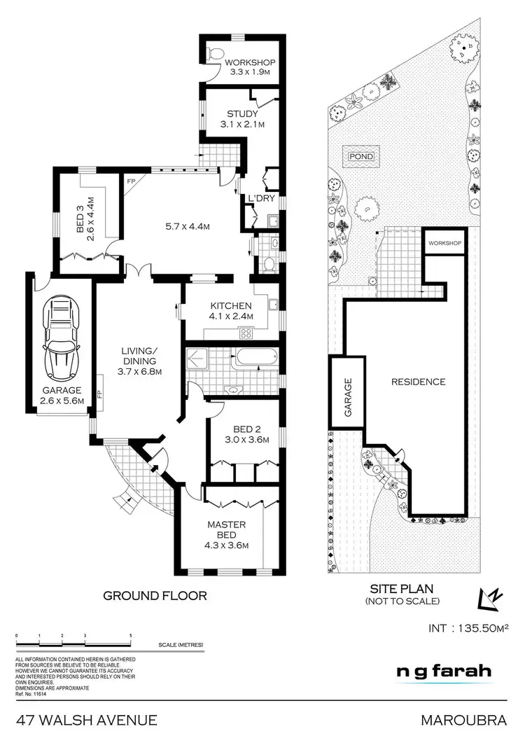 Floorplan of Homely house listing, 47 Walsh Avenue, Maroubra NSW 2035