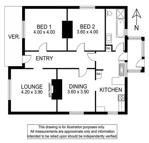 Floorplan of Homely house listing, 5 Power Street, Mount Gambier SA 5290