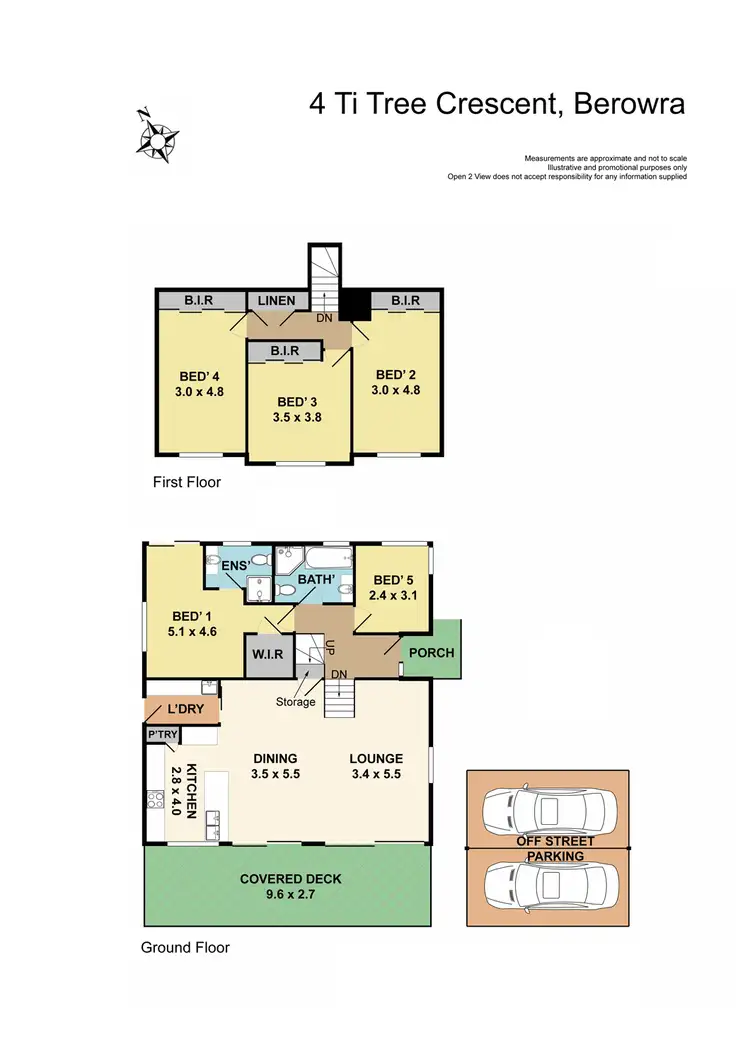 Floorplan of Homely house listing, 4 Ti Tree Crescent, Berowra NSW 2081