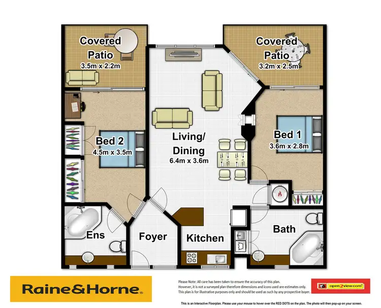 Floorplan of Homely unit listing, Villa 54, Paradise Links, 70 Nautilus St, Port Douglas QLD 4877