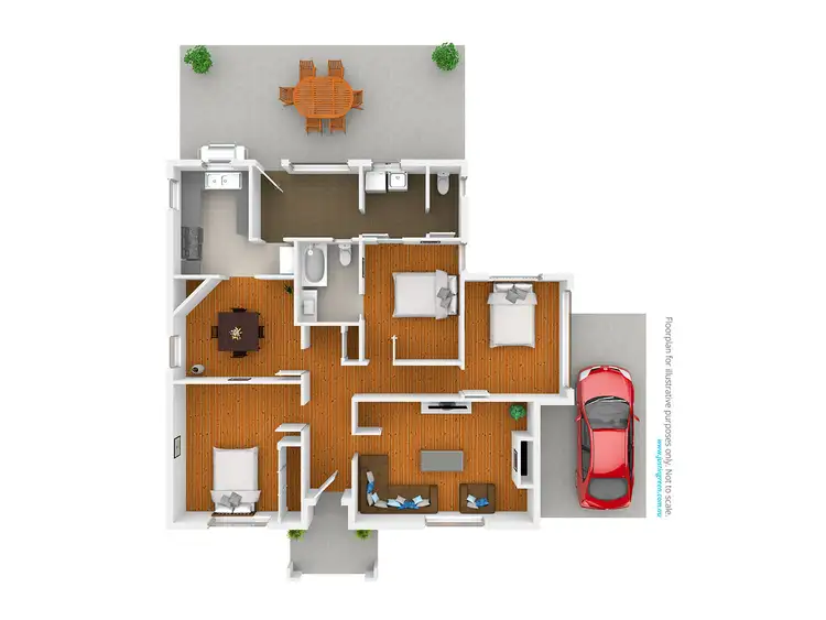 Floorplan of Homely house listing, 6 Rhoda Avenue, Wagga Wagga NSW 2650