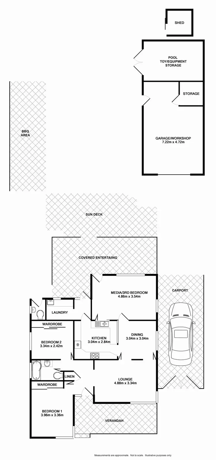 Floorplan of Homely house listing, 31 Chisholm Crescent, Bradbury NSW 2560