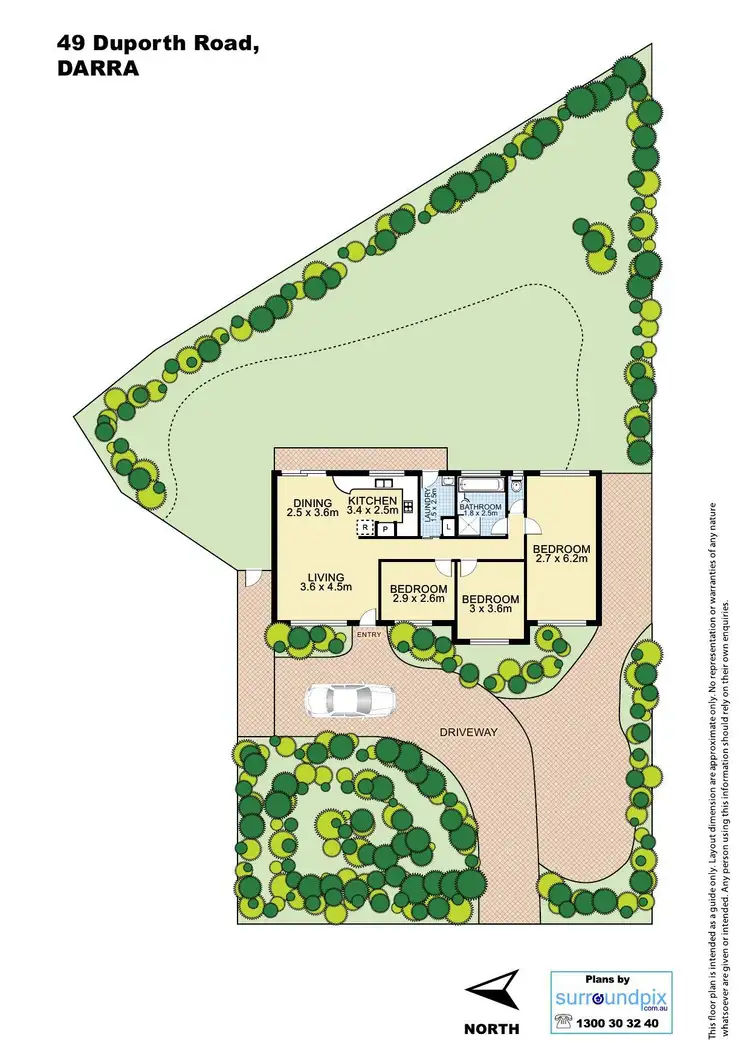 Floorplan of Homely house listing, 49 Duporth Road, Darra QLD 4076