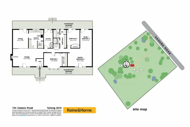 Floorplan of Homely house listing, 724 Caoura Road, Tallong NSW 2579