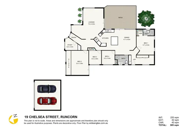 Floorplan of Homely house listing, 19 Chelsea Street, Runcorn QLD 4113