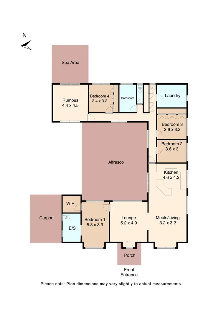 Floorplan of Homely house listing, 47 Bronzewing Road, Lal Lal VIC 3352