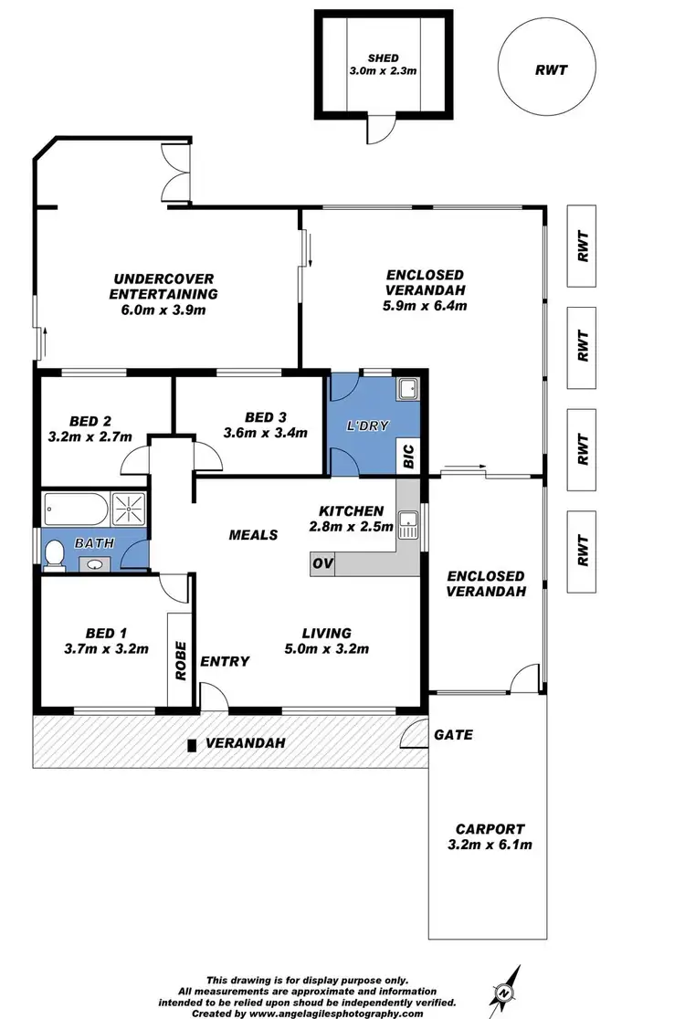 Floorplan of Homely house listing, 1/1 ROSINA CRESCENT, Port Elliot SA 5212